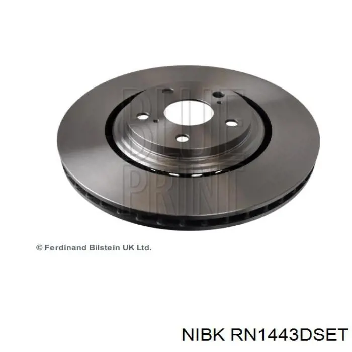 RN1443DSET Nibk Гальмо дискове переднє