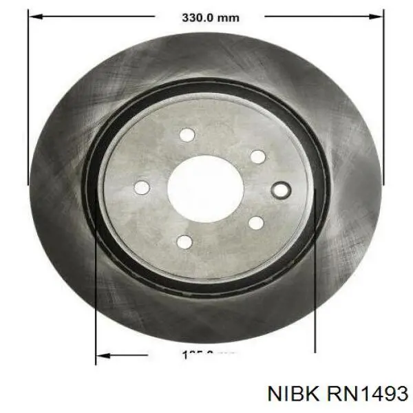 RN1493 Nibk Дискові гальма
