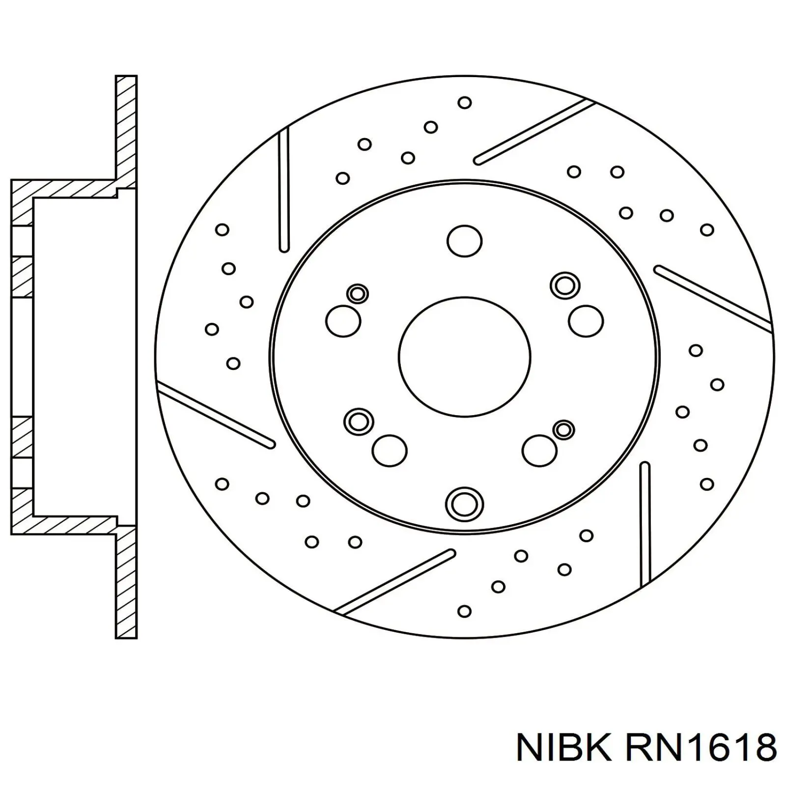 RN1618 Nibk Дискові гальма