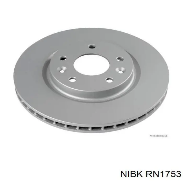 Диск переднього гальма Nibk RN1753 ціна, від 31.71 USD