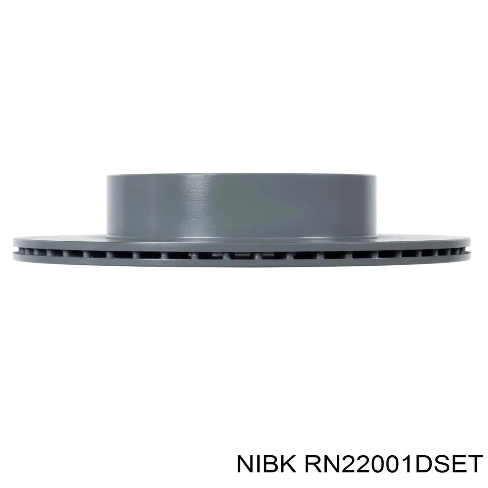 Купити RN22001DSET Nibk Диск заднього гальма