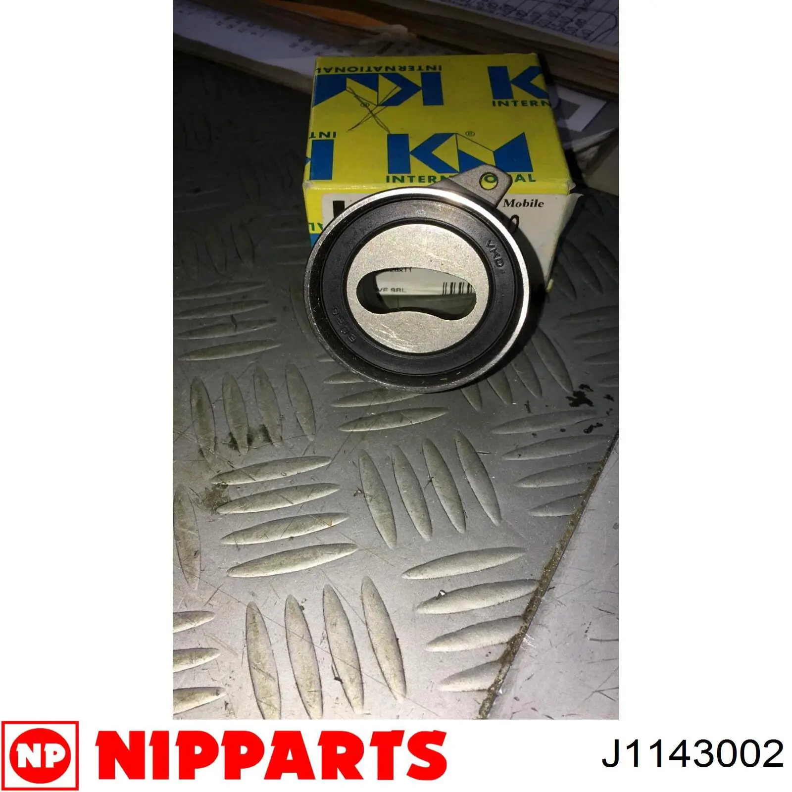 Ролик натягувача ременя ГРМ J1143002 Nipparts
