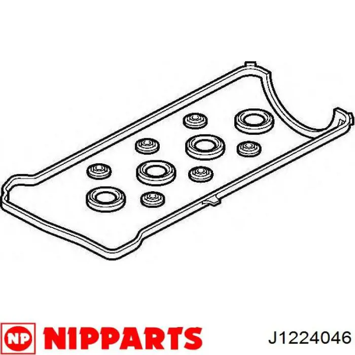 Прокладка клапанної кришки двигуна Nipparts J1224046 ціна, від 11.42 USD