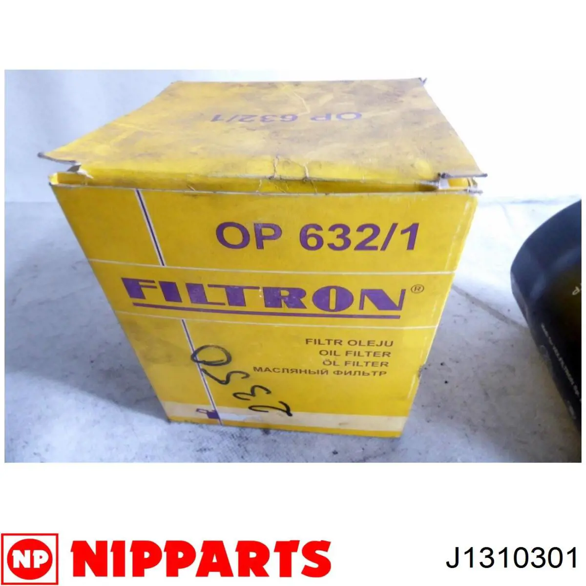 Масляний фільтр J1310301 Nipparts