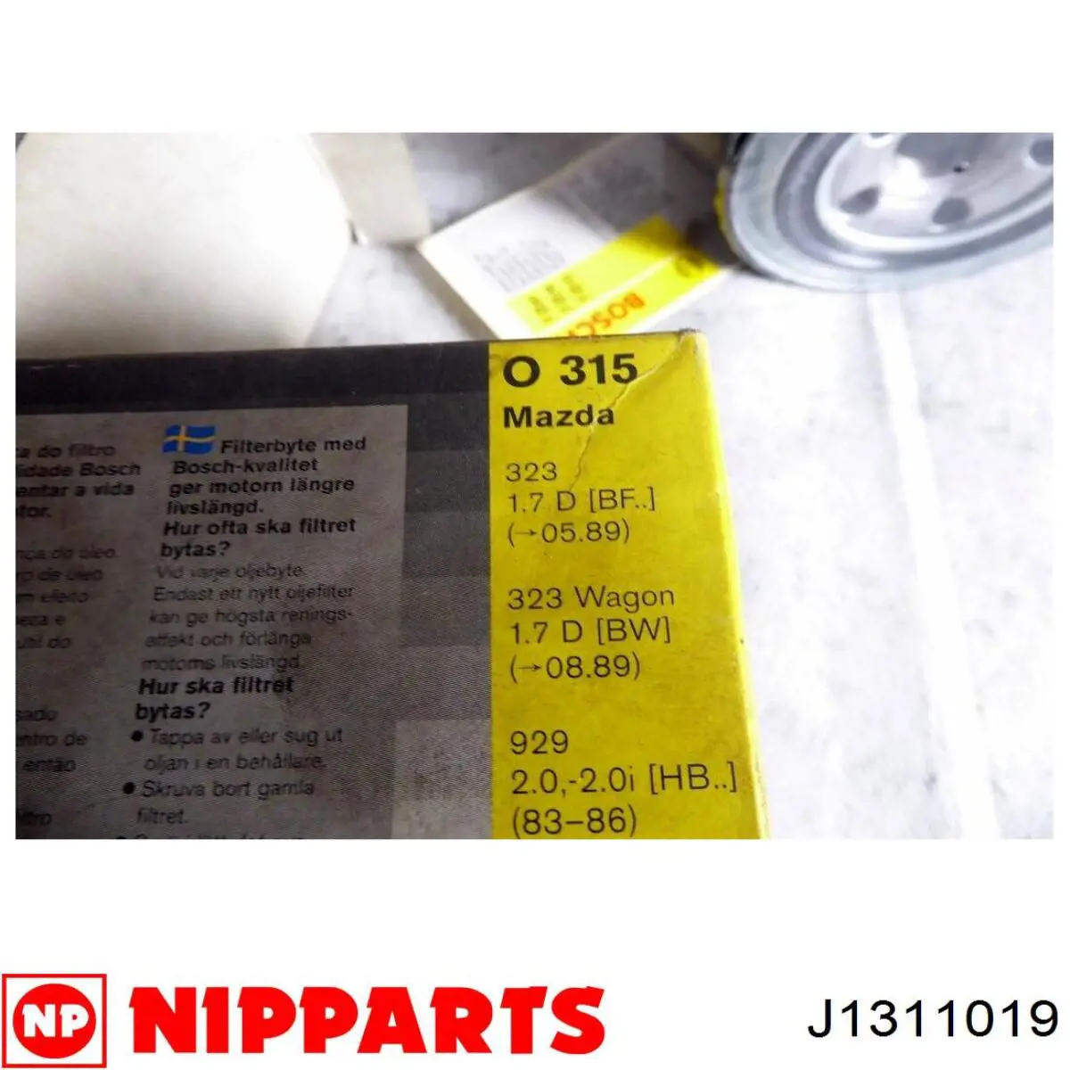 Фільтр масляний Nipparts J1311019