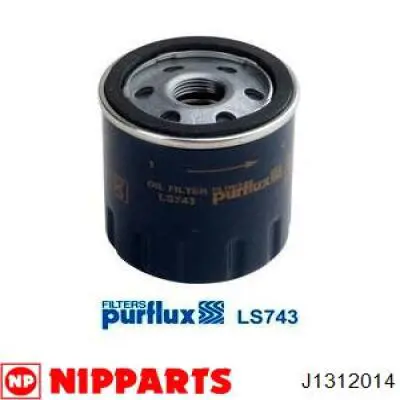 Масляний фільтр J1312014 Nipparts