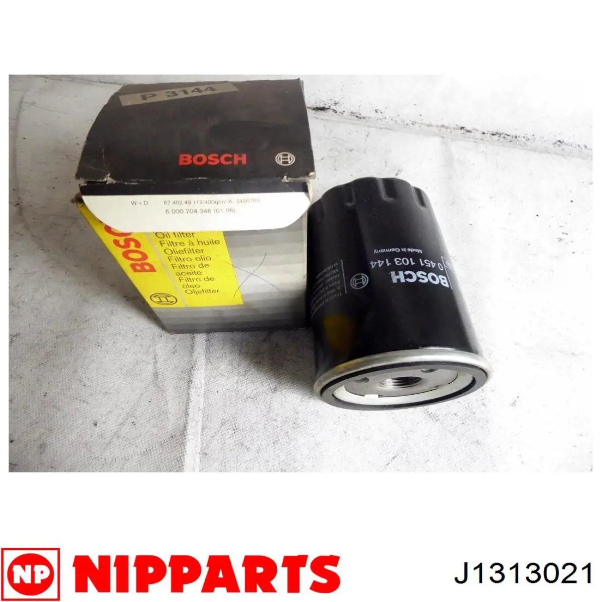 Масляний фільтр J1313021 Nipparts