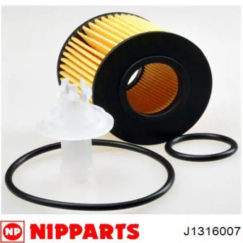 Масляний фільтр двигуна Nipparts J1316007 ціна, від 5.96 USD
