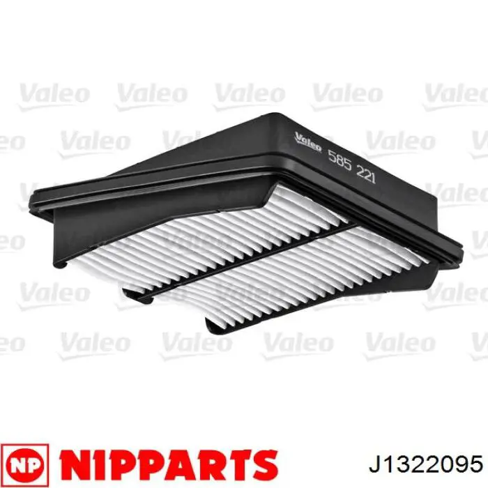 Елемент повітряного фільтра Nipparts J1322095 ціна, від 6.24 USD