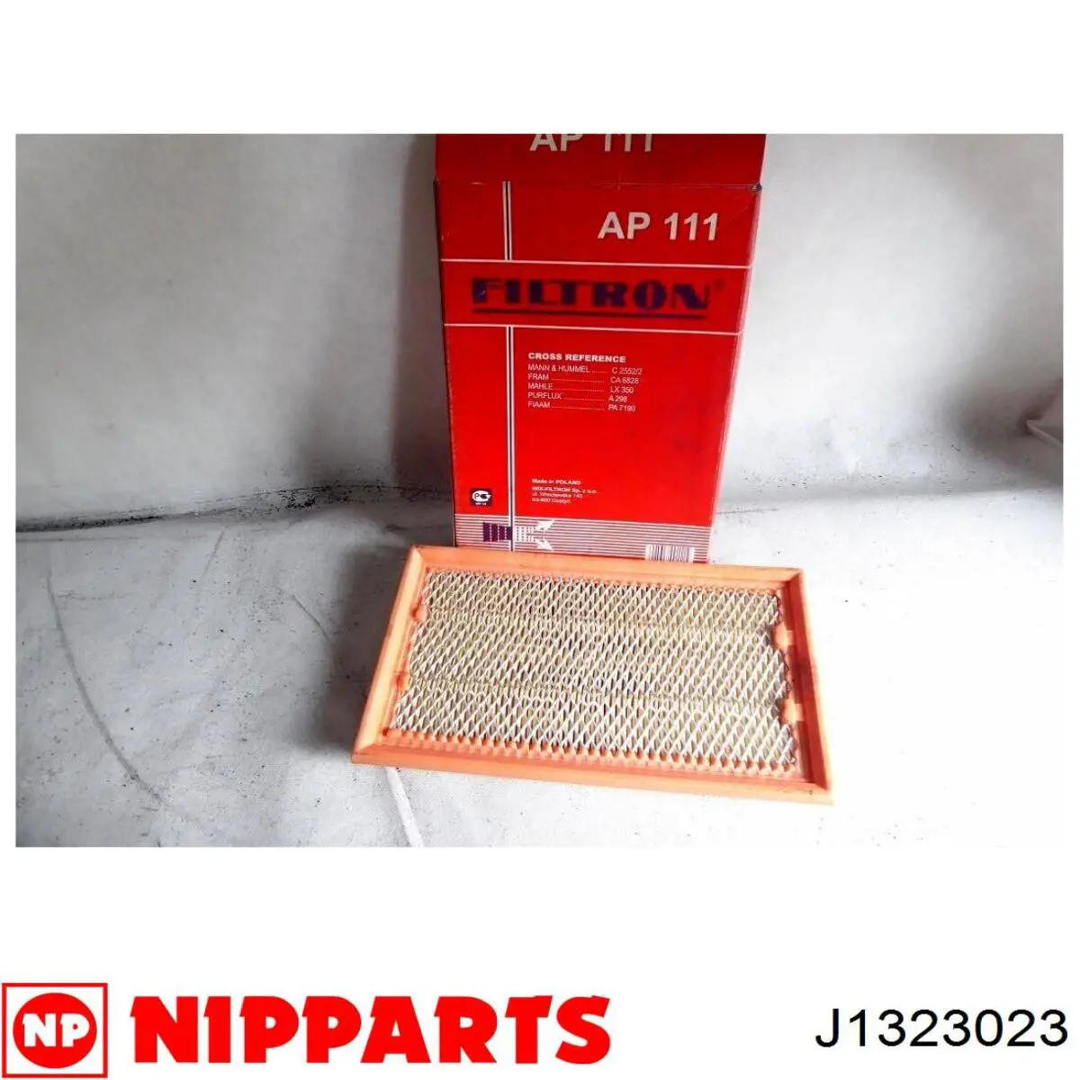 Купити A798 Vasco Filters Автомобільний фільтр повітря