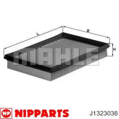 Фільтр повітряний J1323038 Nipparts