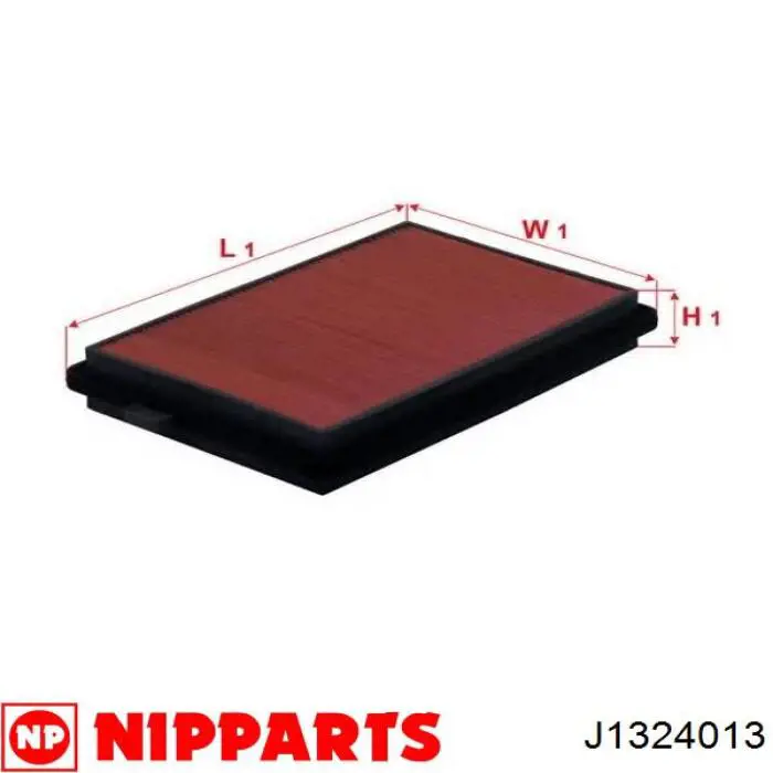 Купити J1324013 Nipparts Автомобільний фільтр повітря