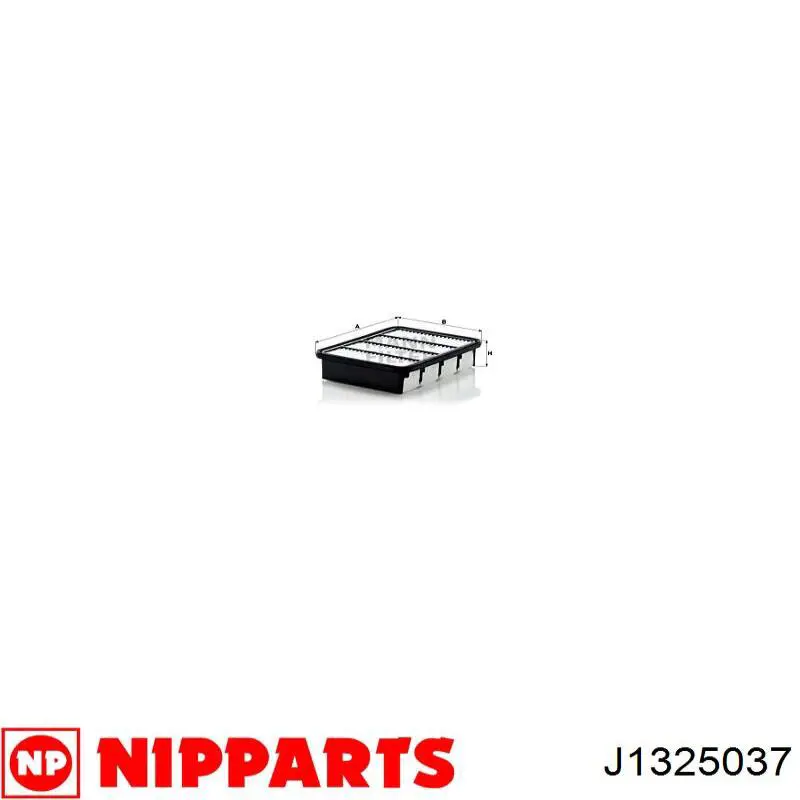 Купити J1325037 Nipparts Автомобільний фільтр повітря