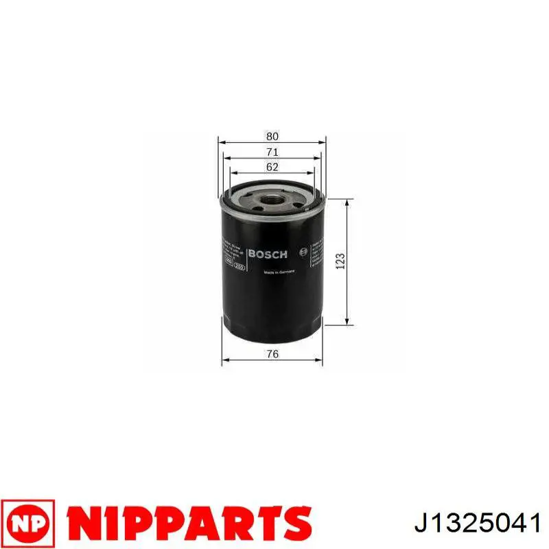 Купити J1325041 Nipparts Автомобільний фільтр повітря