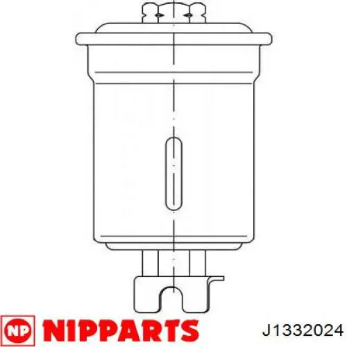 Купити J1332024 Nipparts Фільтр-відстійник палива грубої очистки