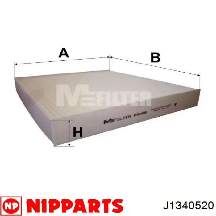 Купити AF5142A Alpha Filter Фільтр салону вугільний