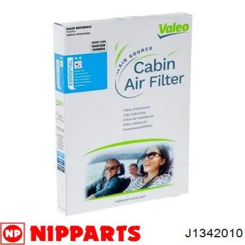 Фільтр салону J1342010 Nipparts