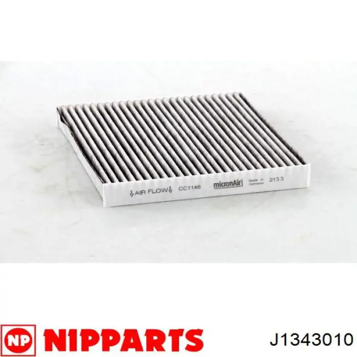 Купити J1343010 Nipparts Фільтр салону вугільний