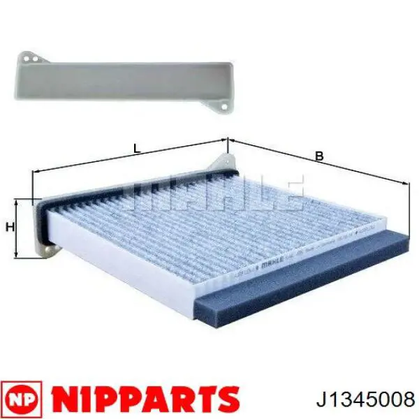 J1345008 Nipparts Внутрішньосалонний фільтр