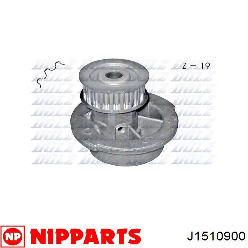 Помпа охолодження Nipparts J1510900 ціна, від 19.33 USD