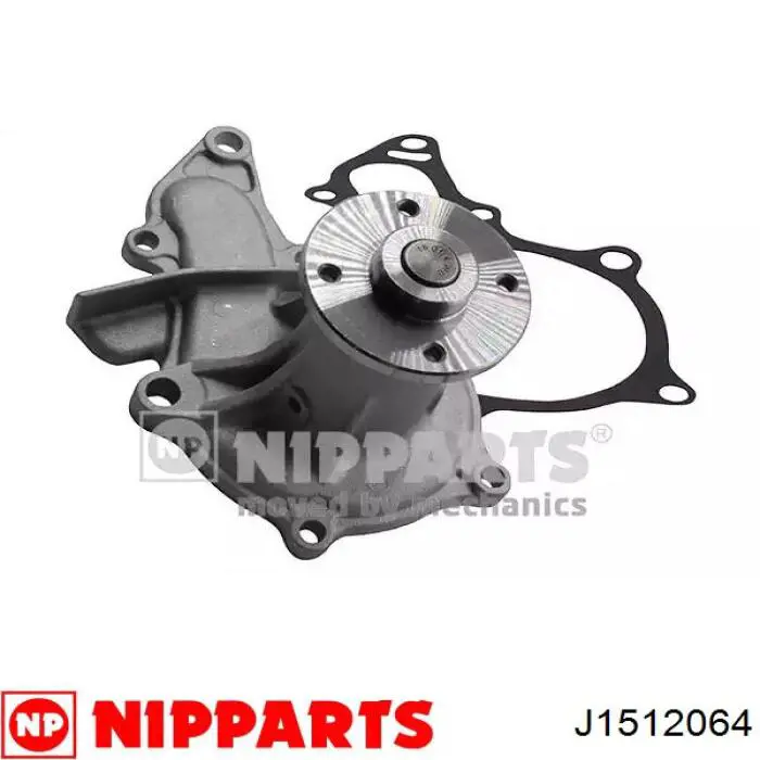 Купити J1512064 Nipparts Помпа водяна (насос) охолодження, в зборі з корпусом