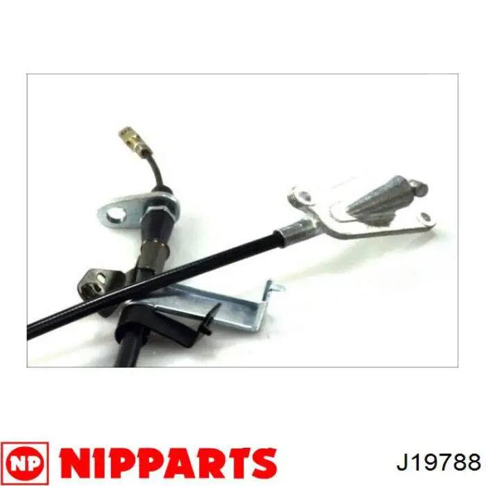 Трос стоянкового гальма задній правий Nipparts J19788 ціна, від 25.92 USD