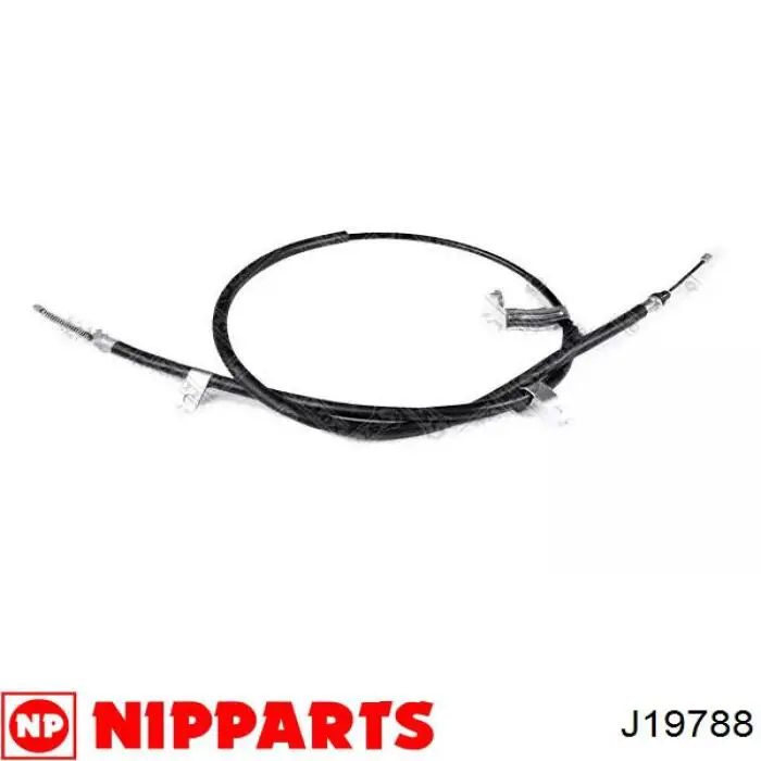 Купити J19788 Nipparts Трос ручного гальма задній, правий