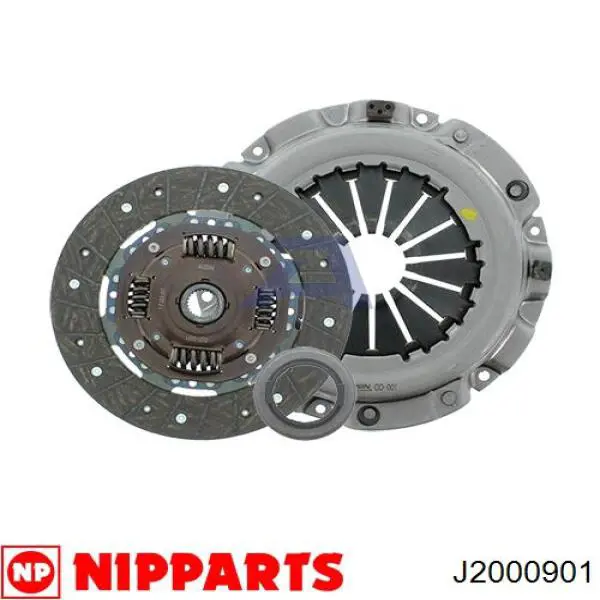 J2000901 Nipparts комплект зчеплення (3 частини)