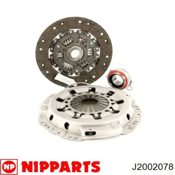 Купити J2002078 Nipparts Комплект зчеплення (диск, корзина, підшипник)