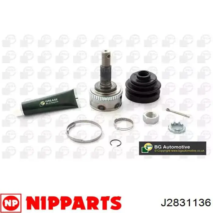 Купити J2831136 Nipparts Шарнір приводу зовнішній