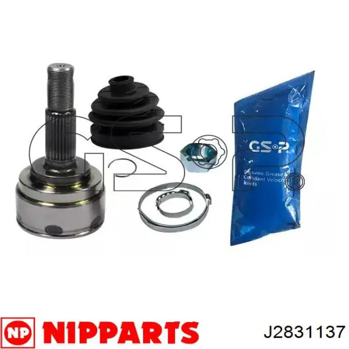 ШРУС зовнішній передній J2831137 Nipparts