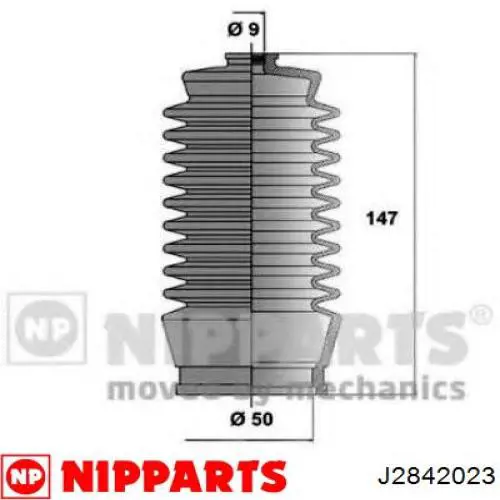 Пильник рульової тяги GKN-Spidan 84201 ціна, від 8.19 USD