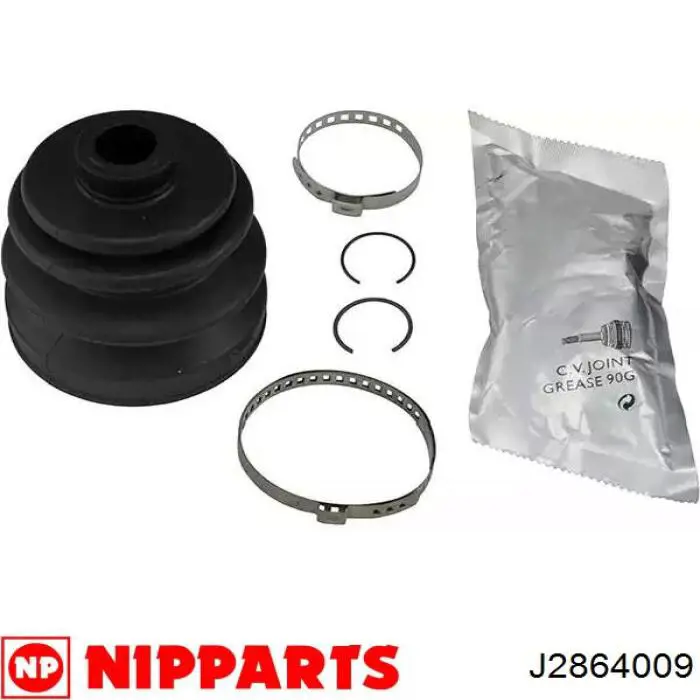 Пильник шарніра кутових швидкостей зовнішній передній Nipparts J2864009 ціна, від 7.96 USD
