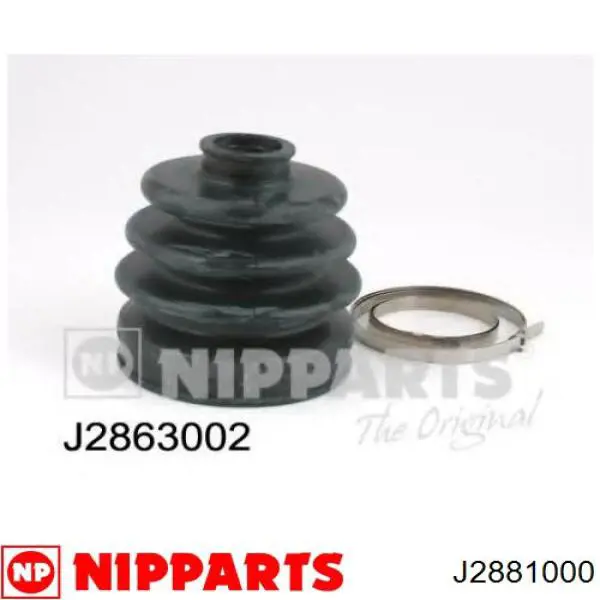 J2881000 Nipparts пильник шруса внутрішній, передній піввісі