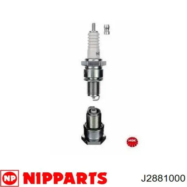 Пильник гранати внутрішній, передній півосі Nipparts J2881000 ціна, від 7.60 USD