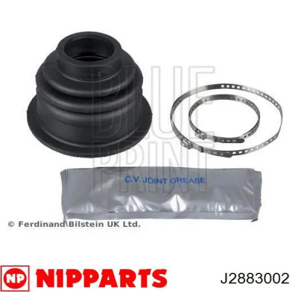 Пильник гранати внутрішній, передній півосі Nipparts J2883002 ціна, від 7.87 USD