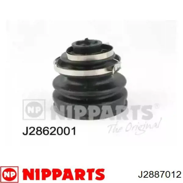 Пильник ШРКШа внутрішній, задньої піввісі J2887012 Nipparts