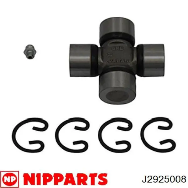Хрестовина карданного валу, заднього Nipparts J2925008