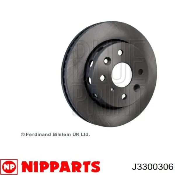 J3300306 Nipparts Гальмо дискове переднє