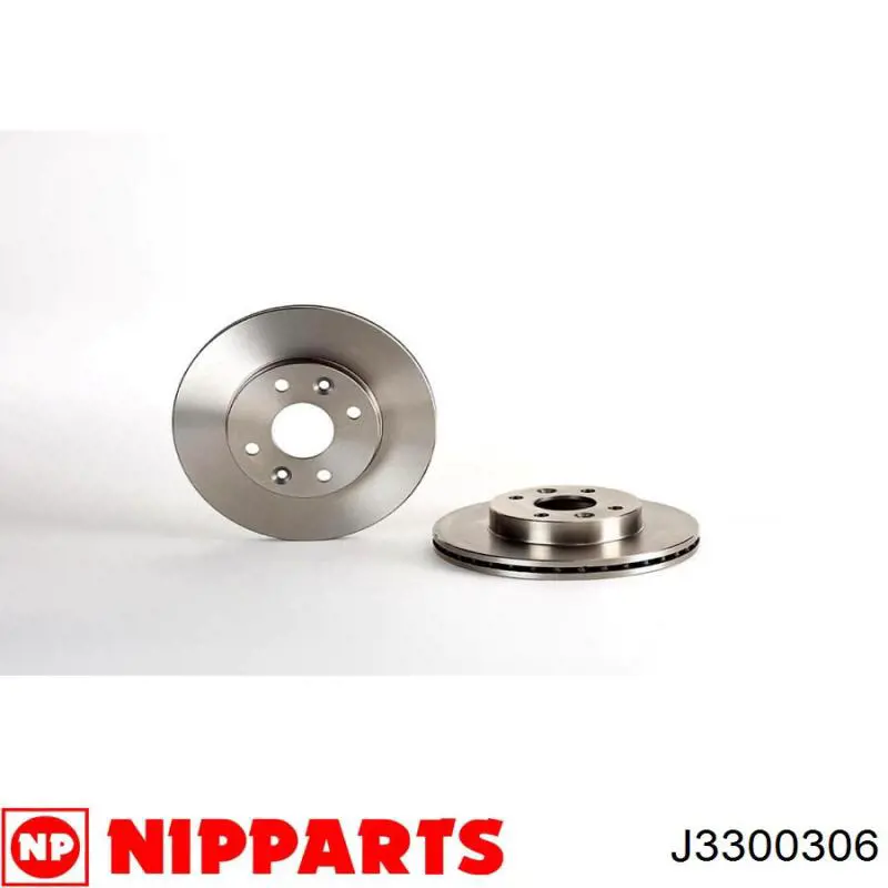 Диск переднього гальма Nipparts J3300306 ціна, від 21.91 USD