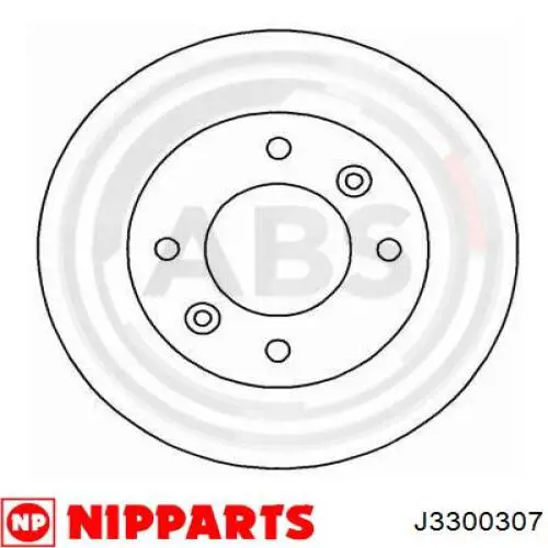 Купити J3300307 Nipparts Ротор гальмівний