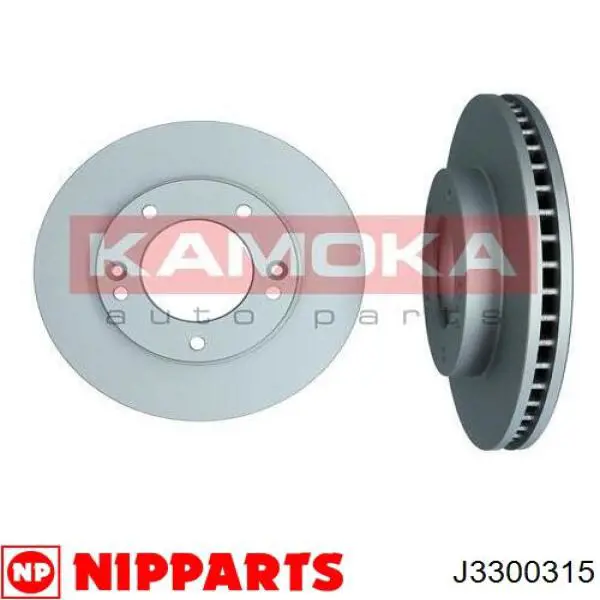 Диск переднього гальма Nipparts J3300315 ціна, від 36.40 USD