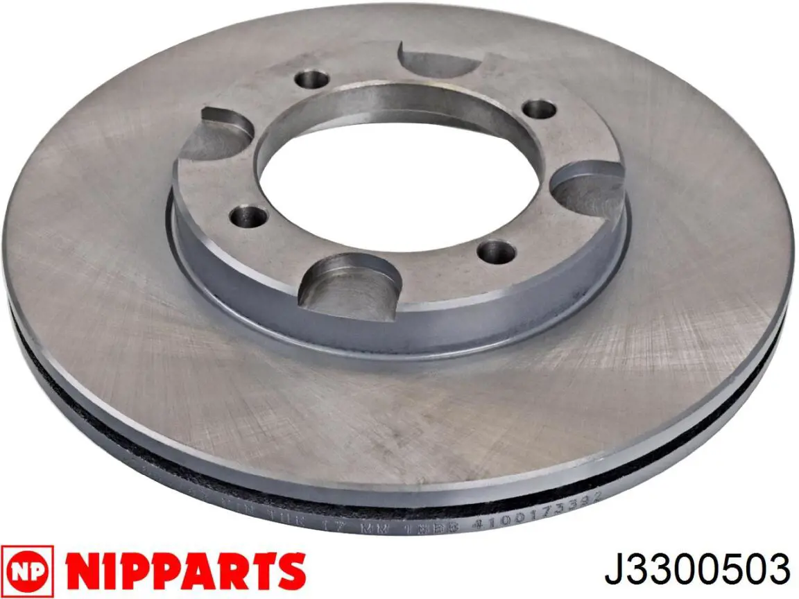 J3300503 Nipparts диск гальмівний передній