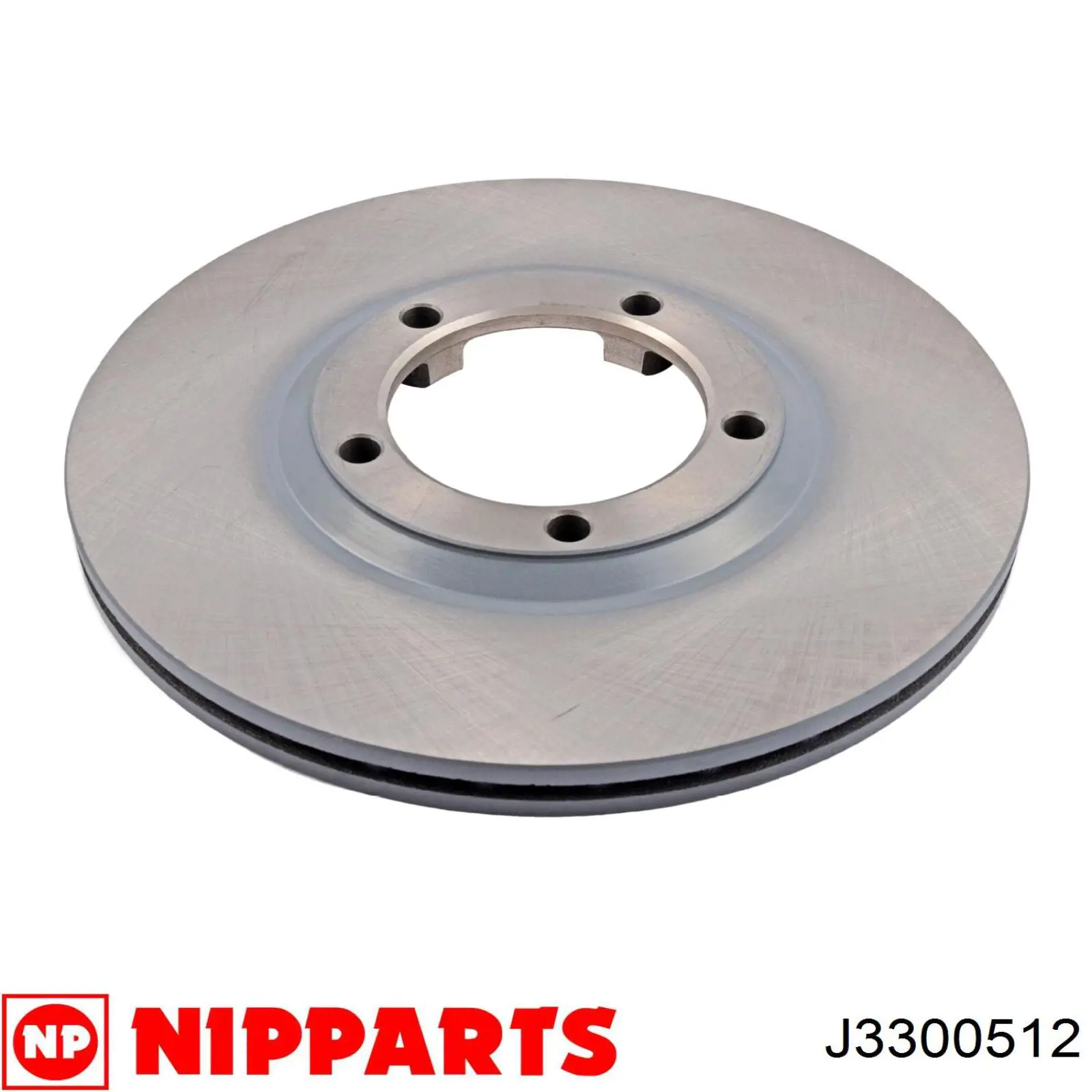 J3300512 Nipparts диск гальмівний передній