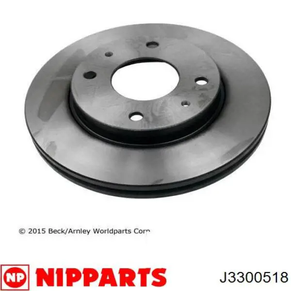 Гальмівні диски передні J3300518 Nipparts