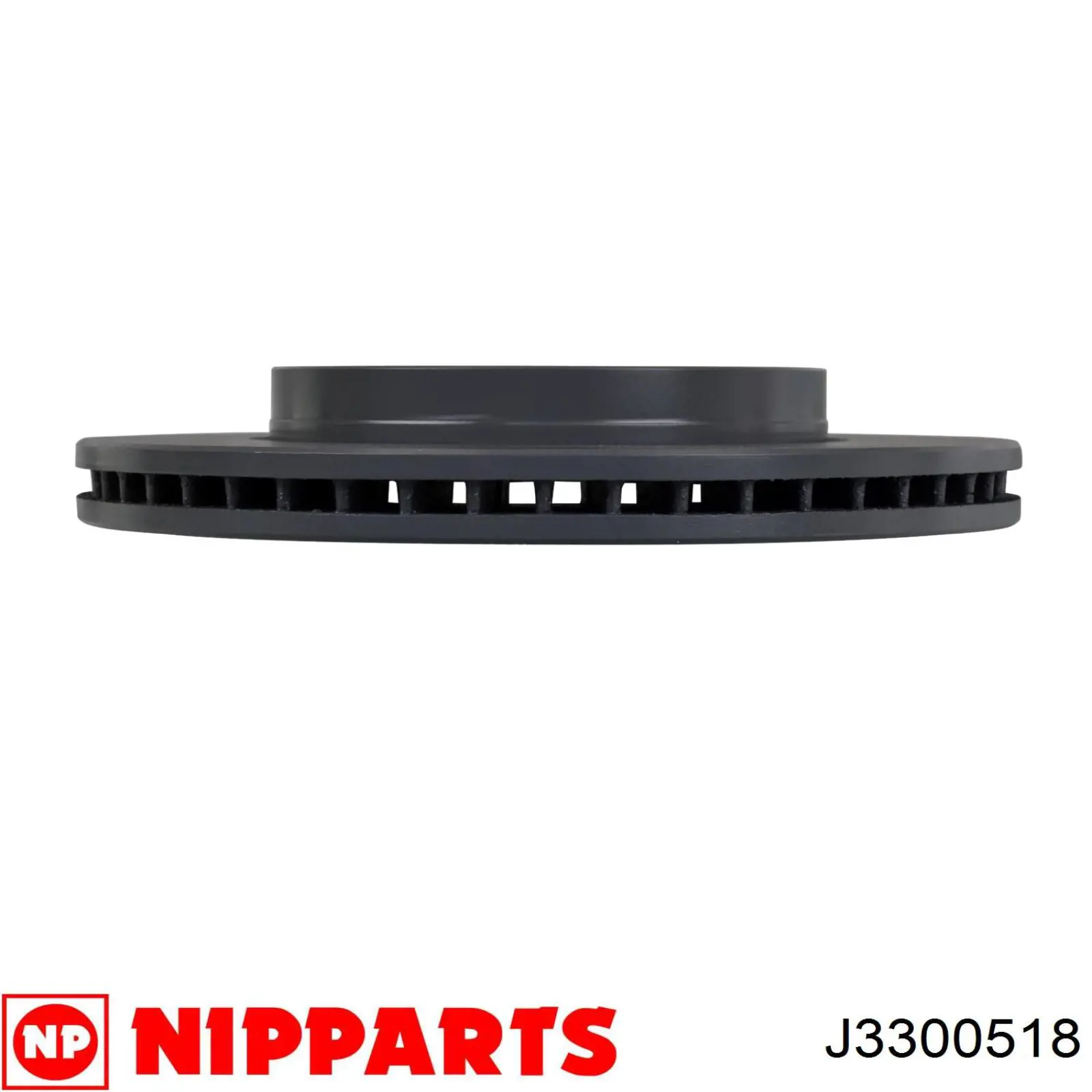 Диск переднього гальма Nipparts J3300518 ціна, від 28.99 USD