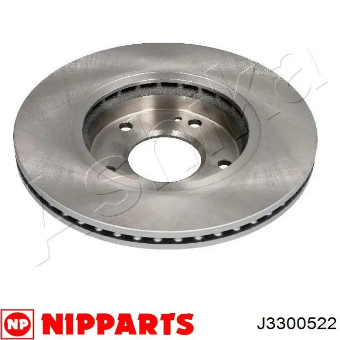 J3300522 Nipparts диск гальмівний передній