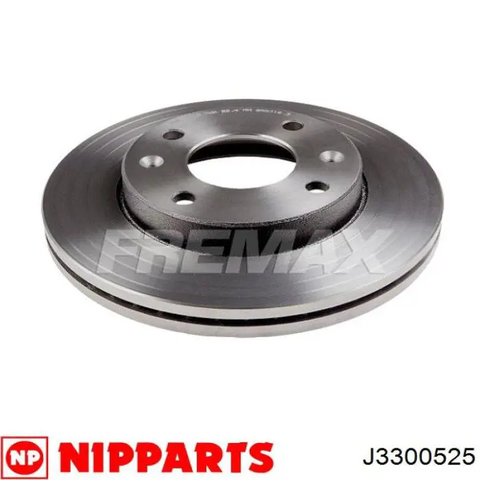 Гальмівні диски передні J3300525 Nipparts