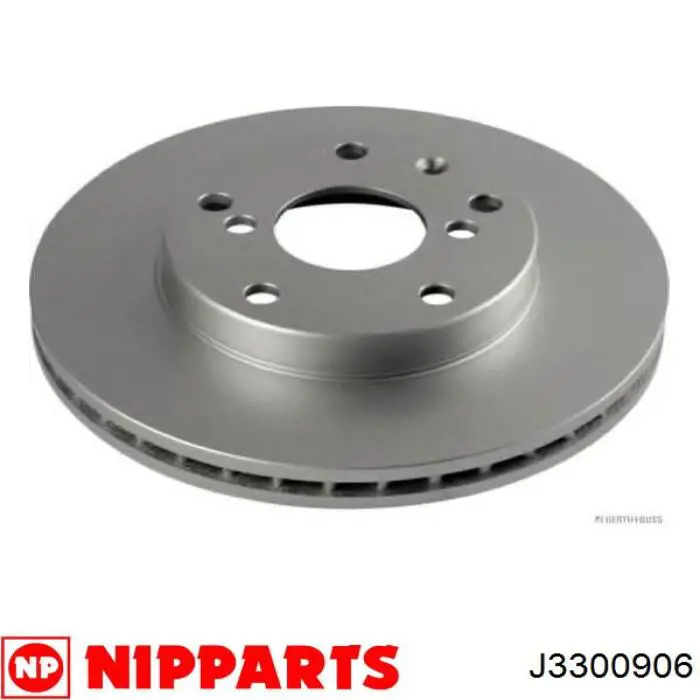 J3300906 Nipparts диск гальмівний передній