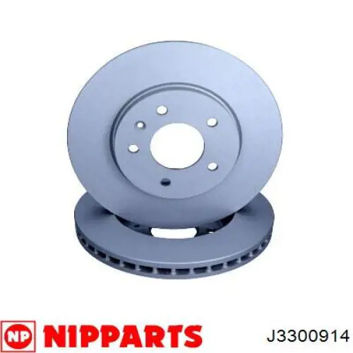 Гальмівні диски передні J3300914 Nipparts